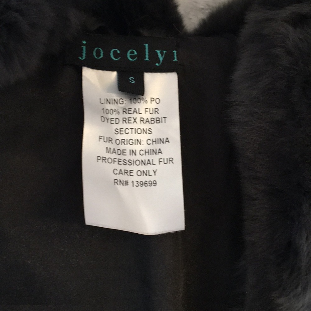 Jocelyn Hooded Fur Vest - Picture 4 of 7